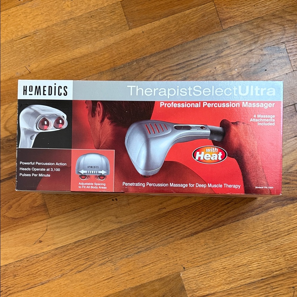 Homedics TherapistSelect Ultra Percussion Massager with Heat